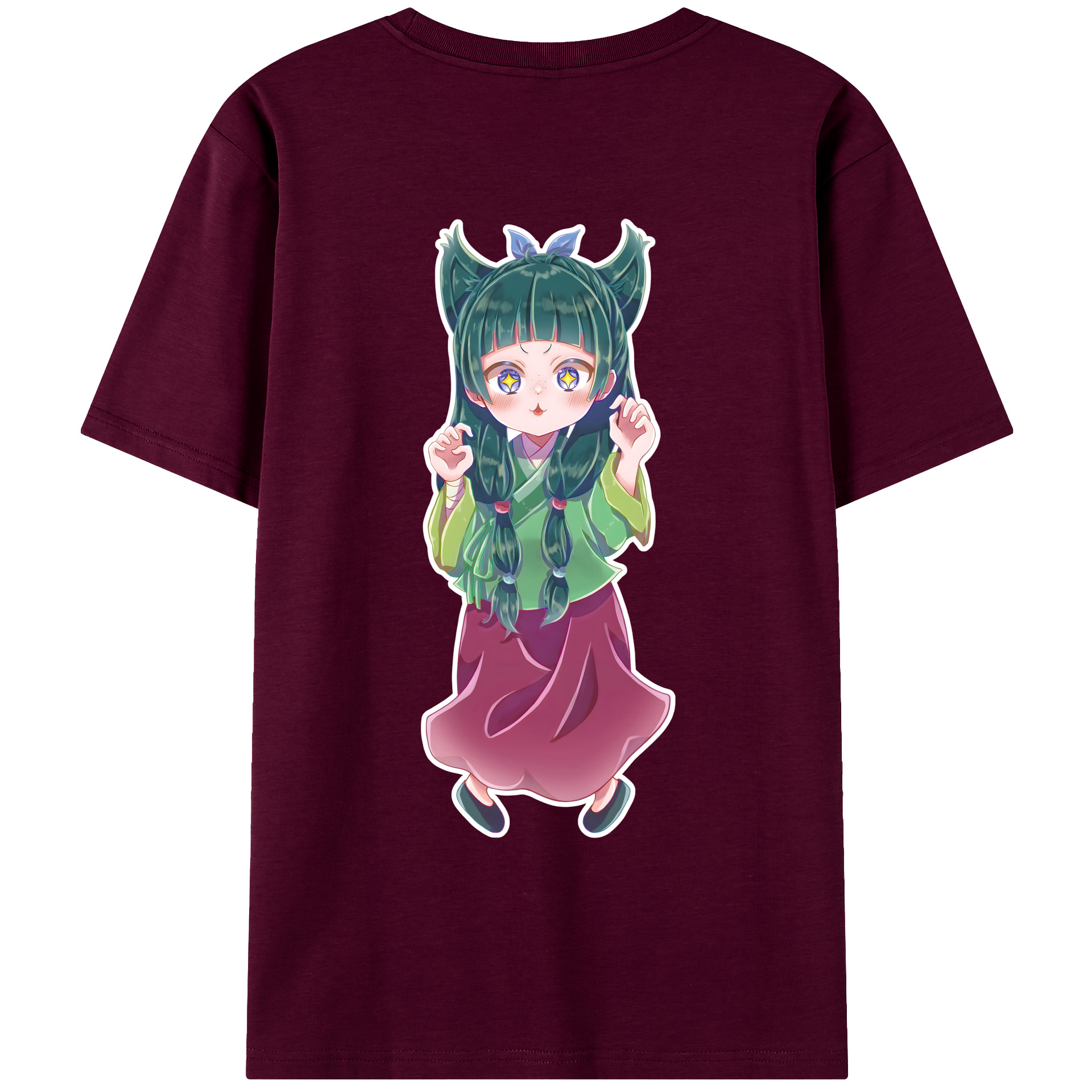 （画像用） 薬屋のひとりごと The Apothecary Diaries レディース半袖Tシャツ(バックプリント)
